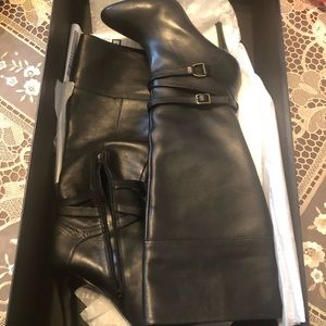 Ralph Lauren black boots size 7